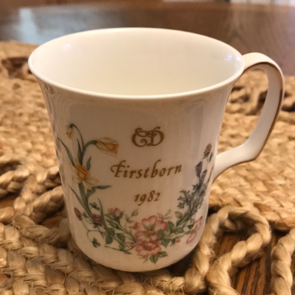 1982 First Born Prince & Princess of Wales Commemorative Mug